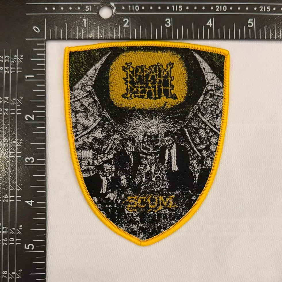 napalm-death-scum-patch-tiss-bordure-blanche image 7