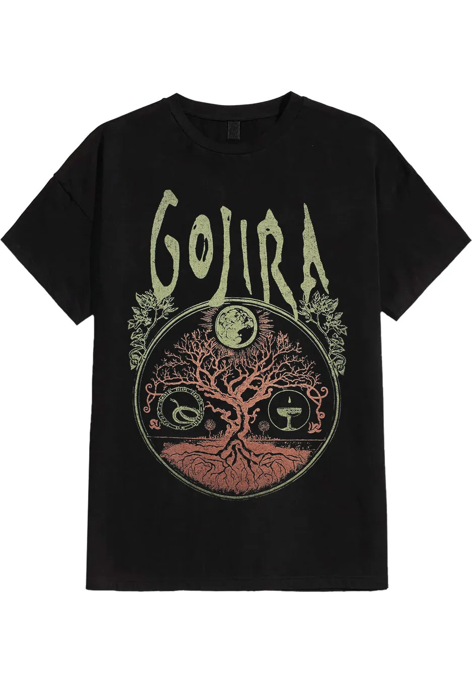 gojira-cycles-t-shirt-noir-homme-metal image 1