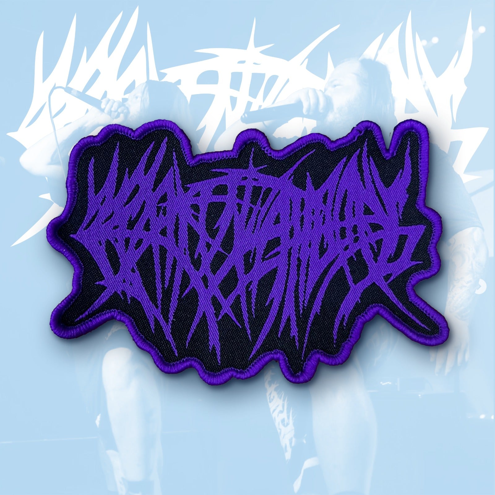 crepitation-logo-patch-cusson-tiss-coudre-bordure-noire image 3