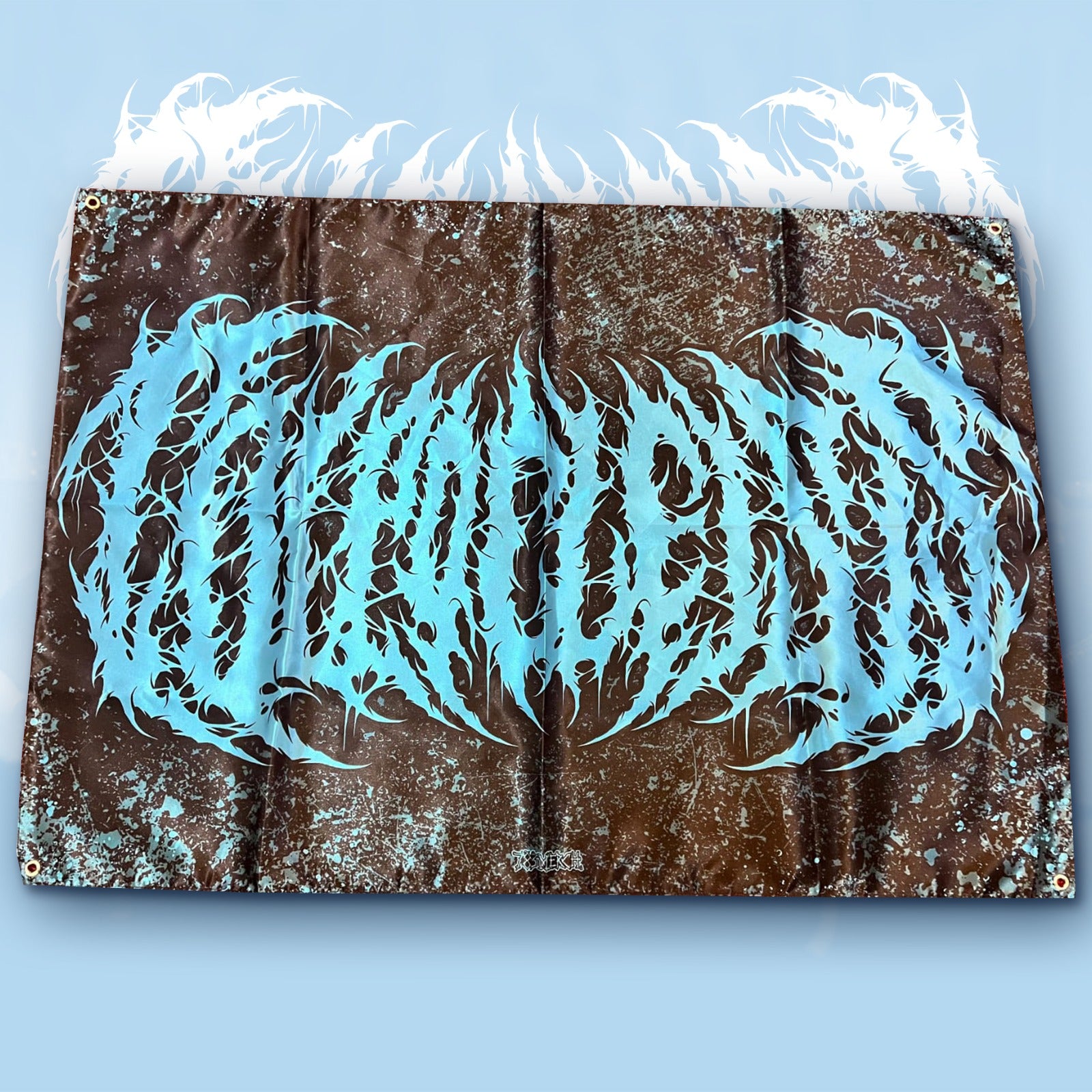 783punx-wall-flag-colpocleisis-logo-drapeau-100x70-cm image 1