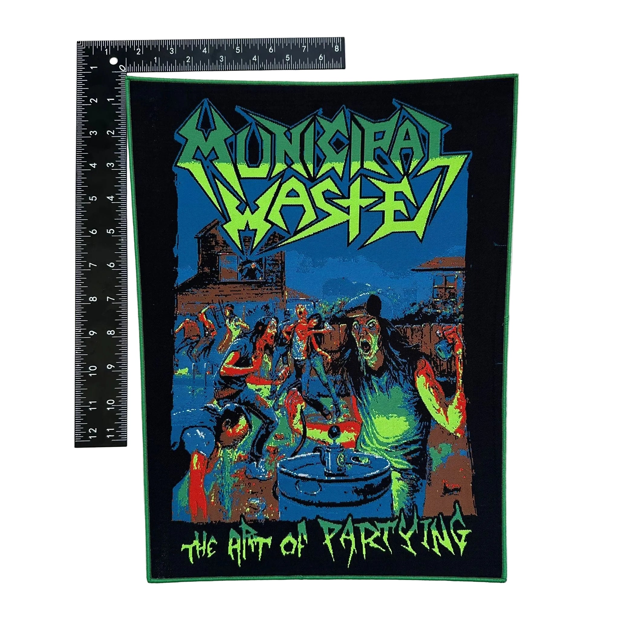 municipal-waste-art-of-partying-backpatch-dos image 2