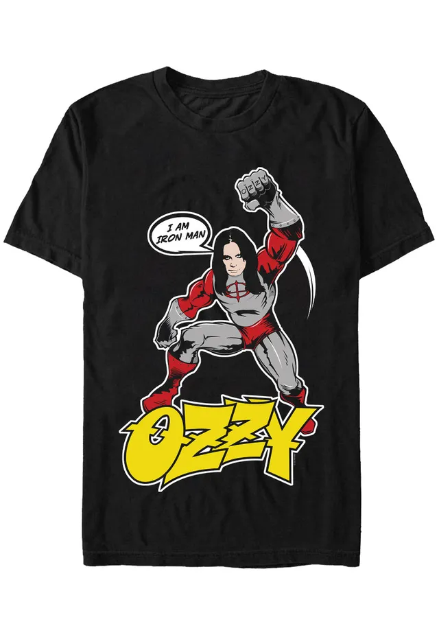 ozzy-osbourne-iron-man-t-shirt-noir-homme image 1