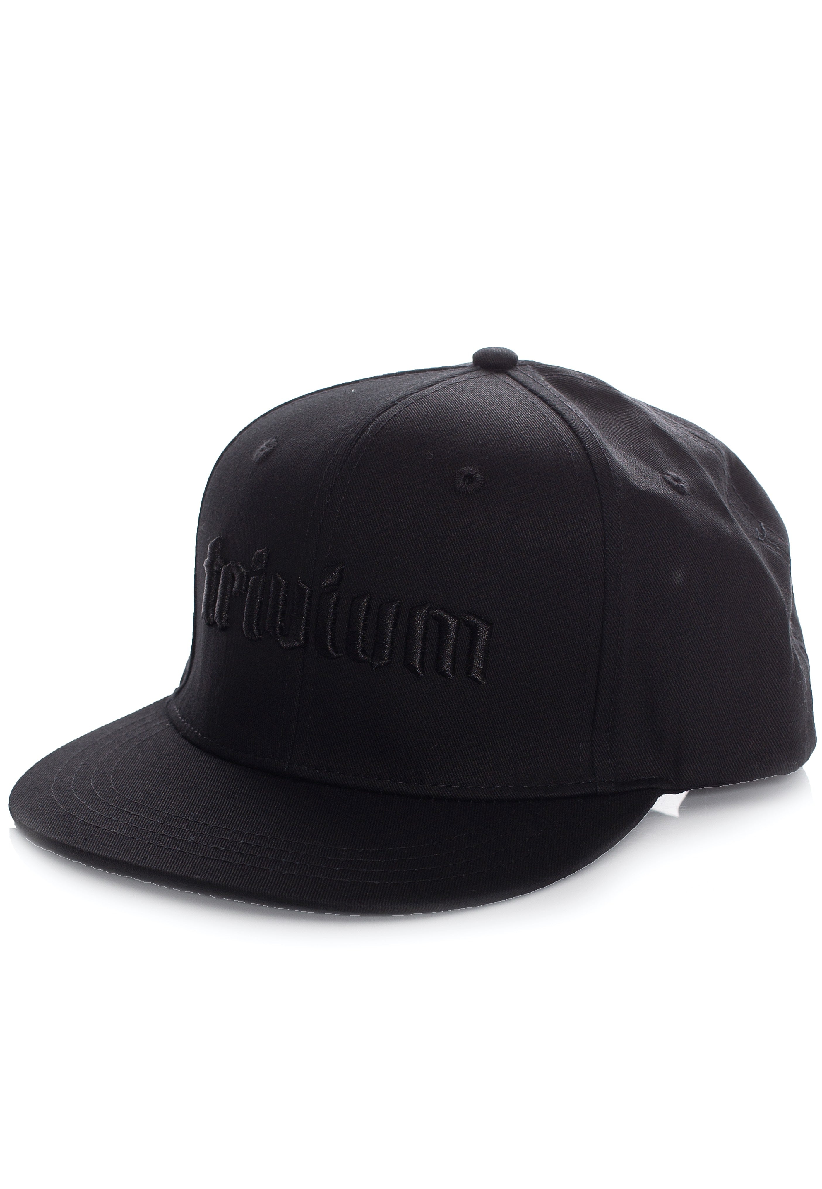 trivium-logo-casquette-noire-snapback-metalcore-taille-unique image 1