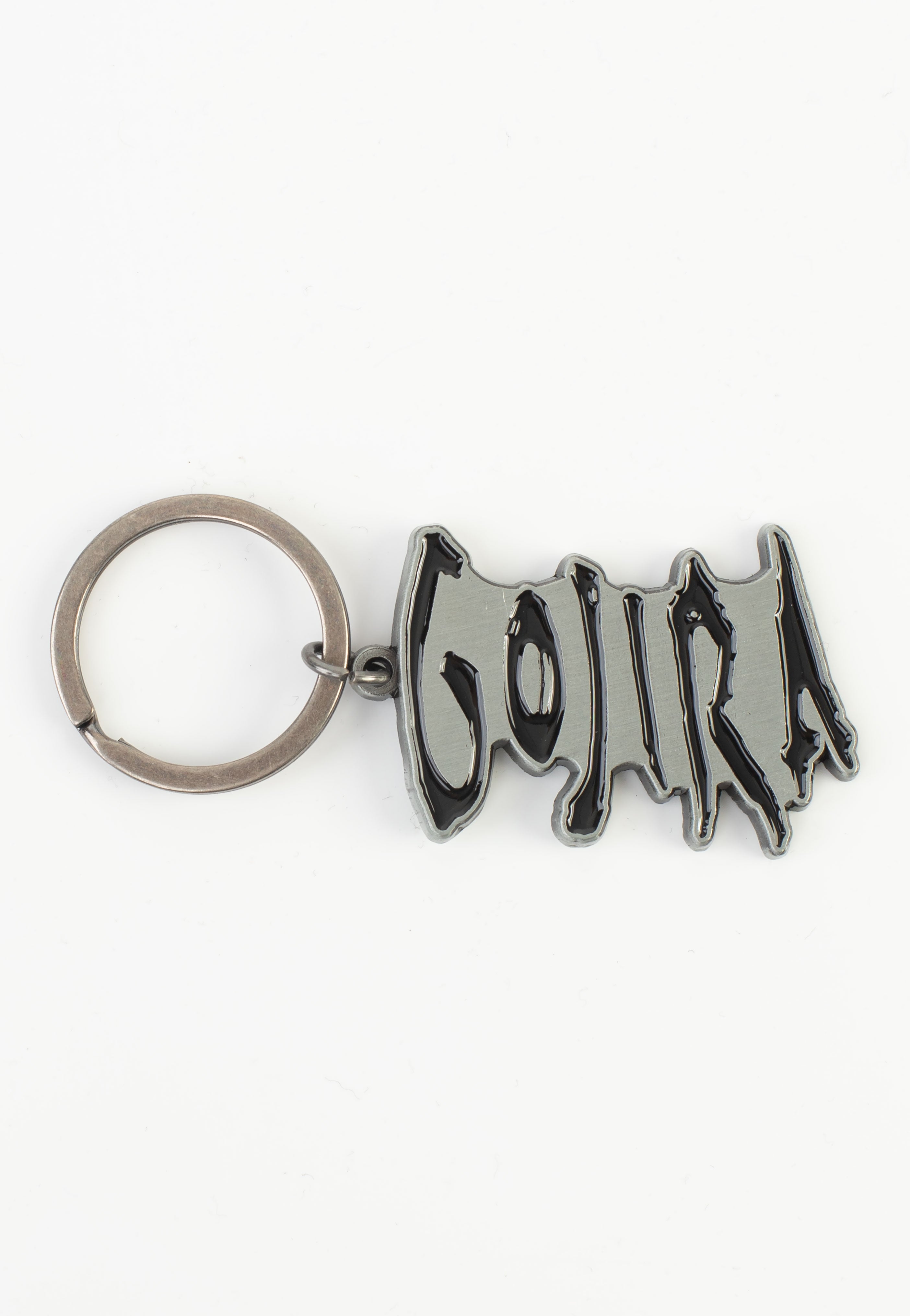 gojira-logo-porte-cl-s-m-tal-gris-taille-unique image 1