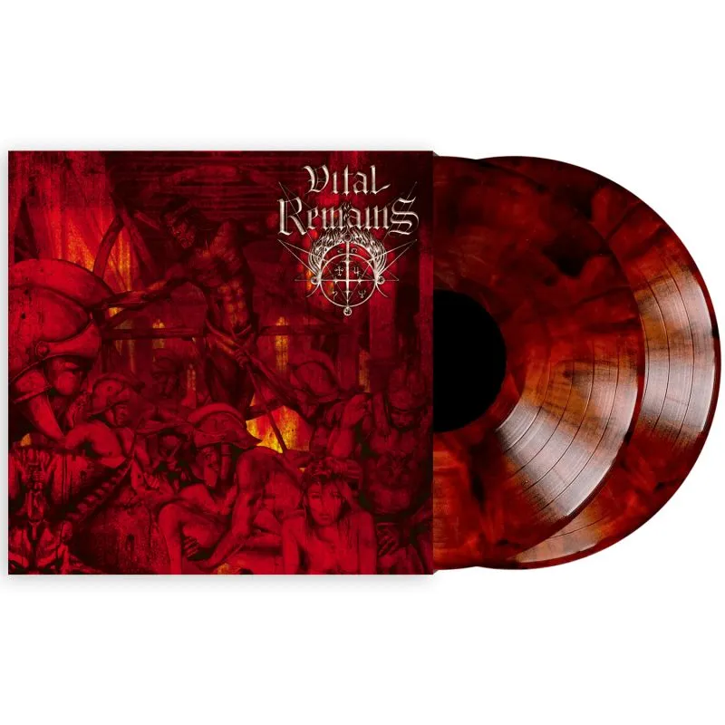 vital-remains-dechristianize-2lp-vinyle-fire-marble-ltd-500 image 1