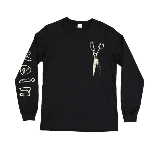 vein-fm-scissor-t-shirt-manche-longue-comfort-colors image 1