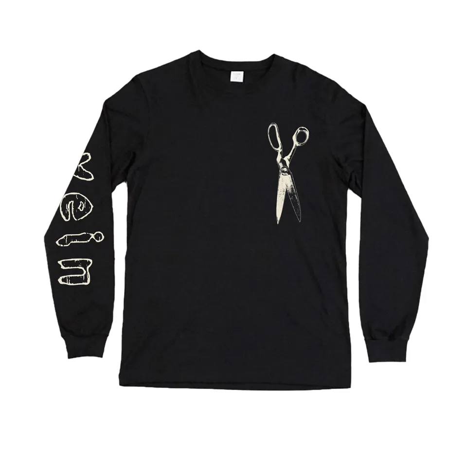 vein-fm-scissor-t-shirt-manche-longue-comfort-colors image 1