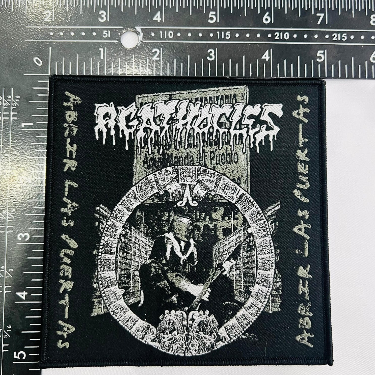 agathocles-abrir-las-puertas-patch-tiss-coudre-grindcore image 3