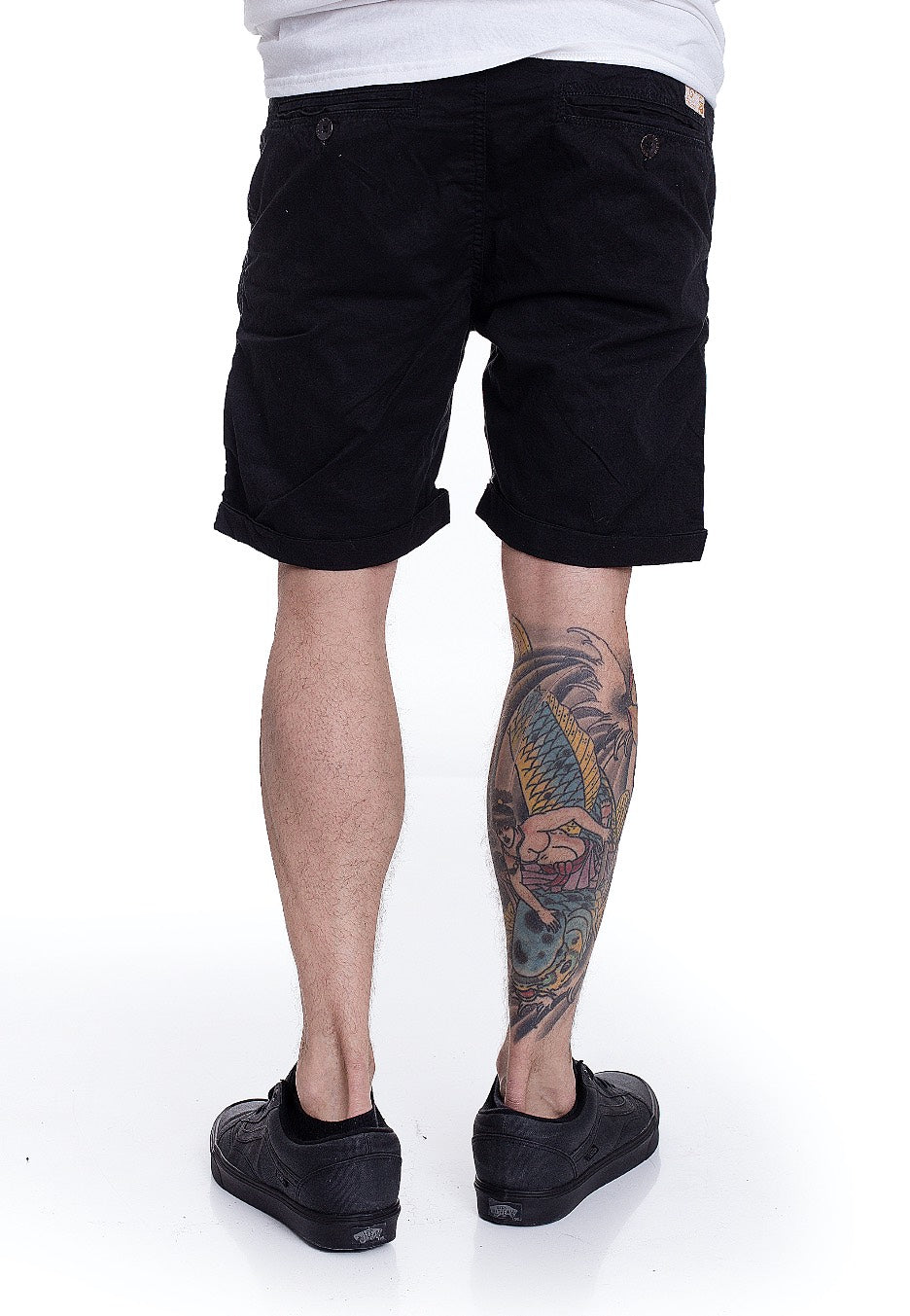 surplus-chino-black-short-chino-noir-homme image 3