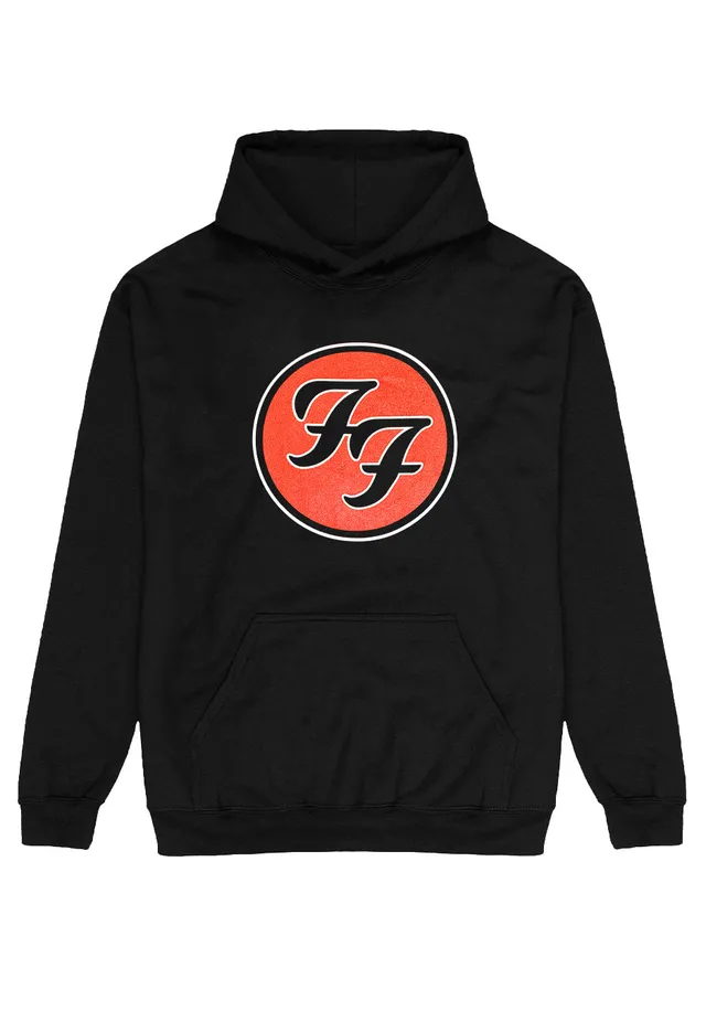 foo-fighters-ff-logo-hoodie-noir-homme image 1