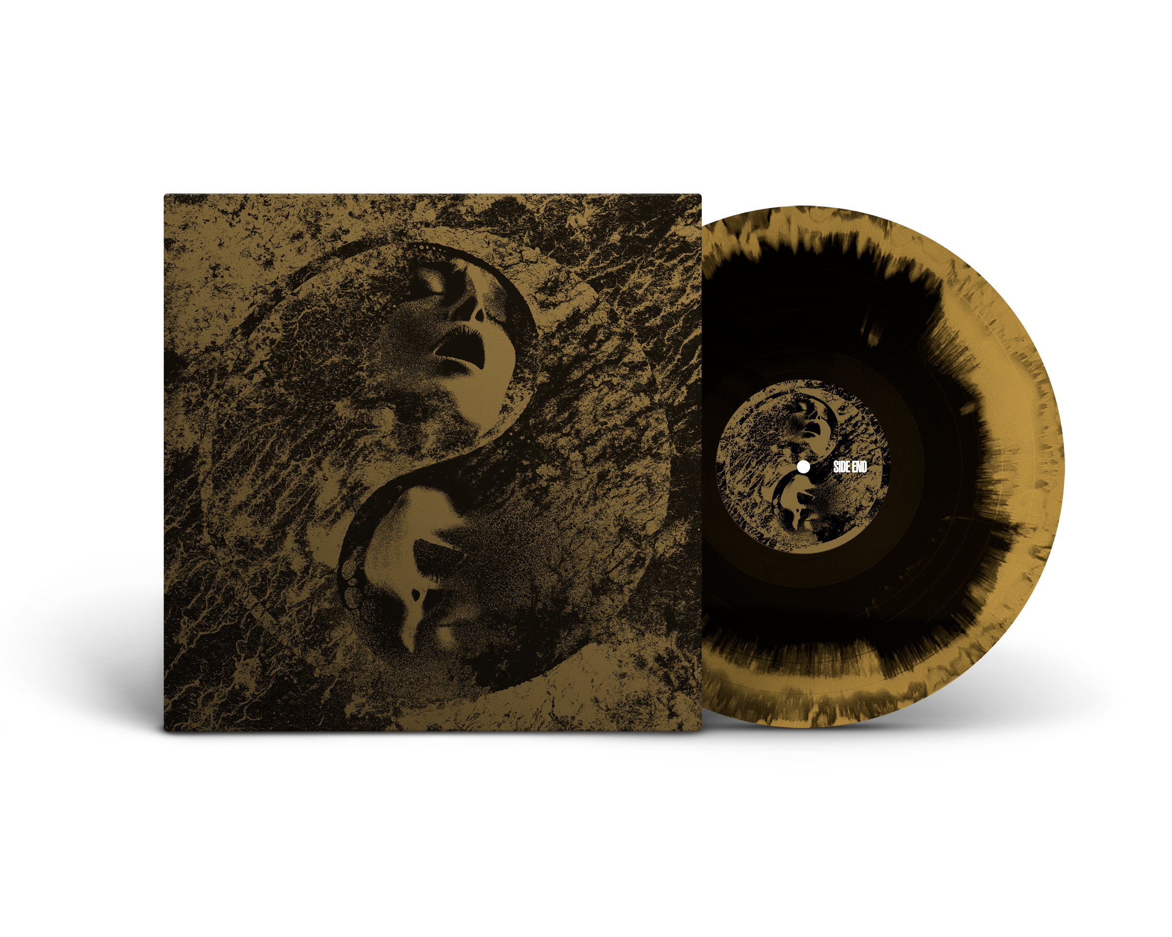 end-cult-leader-gather-mourn-vinyle-lp-bleu-splatter image 2