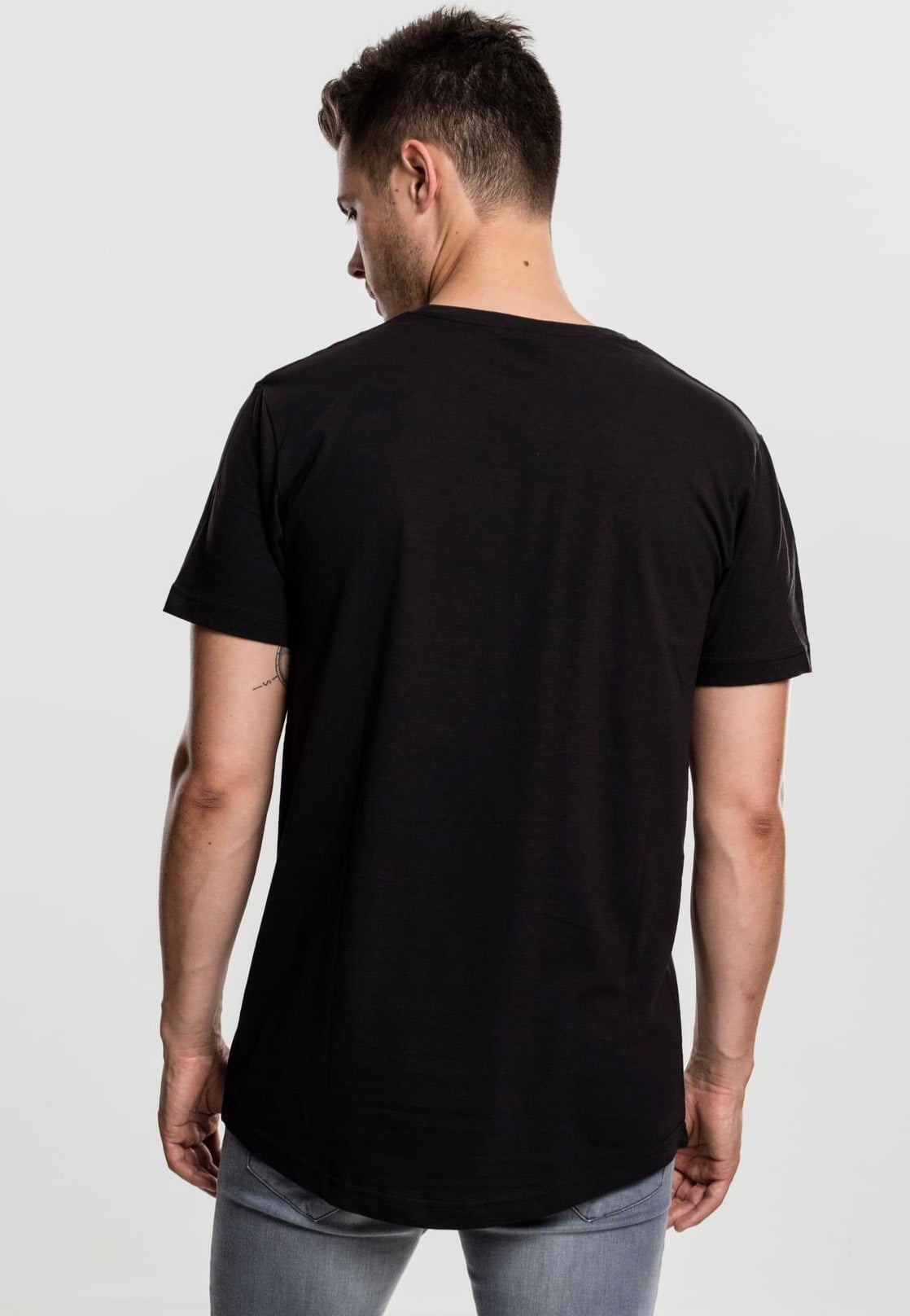 urban-classics-shaped-long-t-shirt-noir-homme image 4