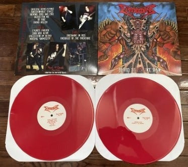 dismember-blood-drips-like-rain-double-vinyle-rouge-limit-300 image 2