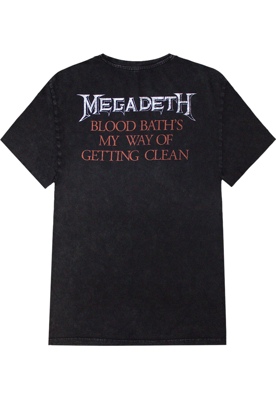 megadeth-black-friday-stone-washed-t-shirt-gris-thrash-metal image 2