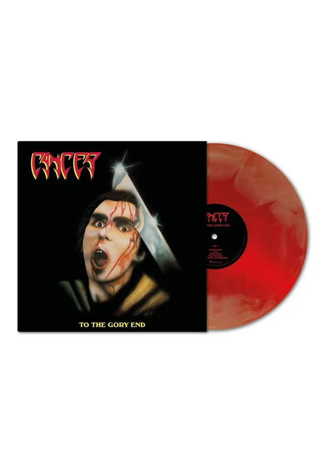cancer-to-the-glory-end-vinyle-couleur-rouge-transparent image 1