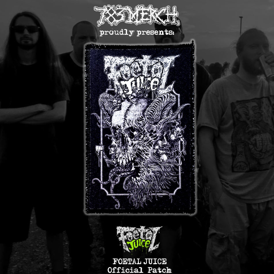 foetal-juice-antagonistic-bastard-patch-kaki-bordure-blanche image 2