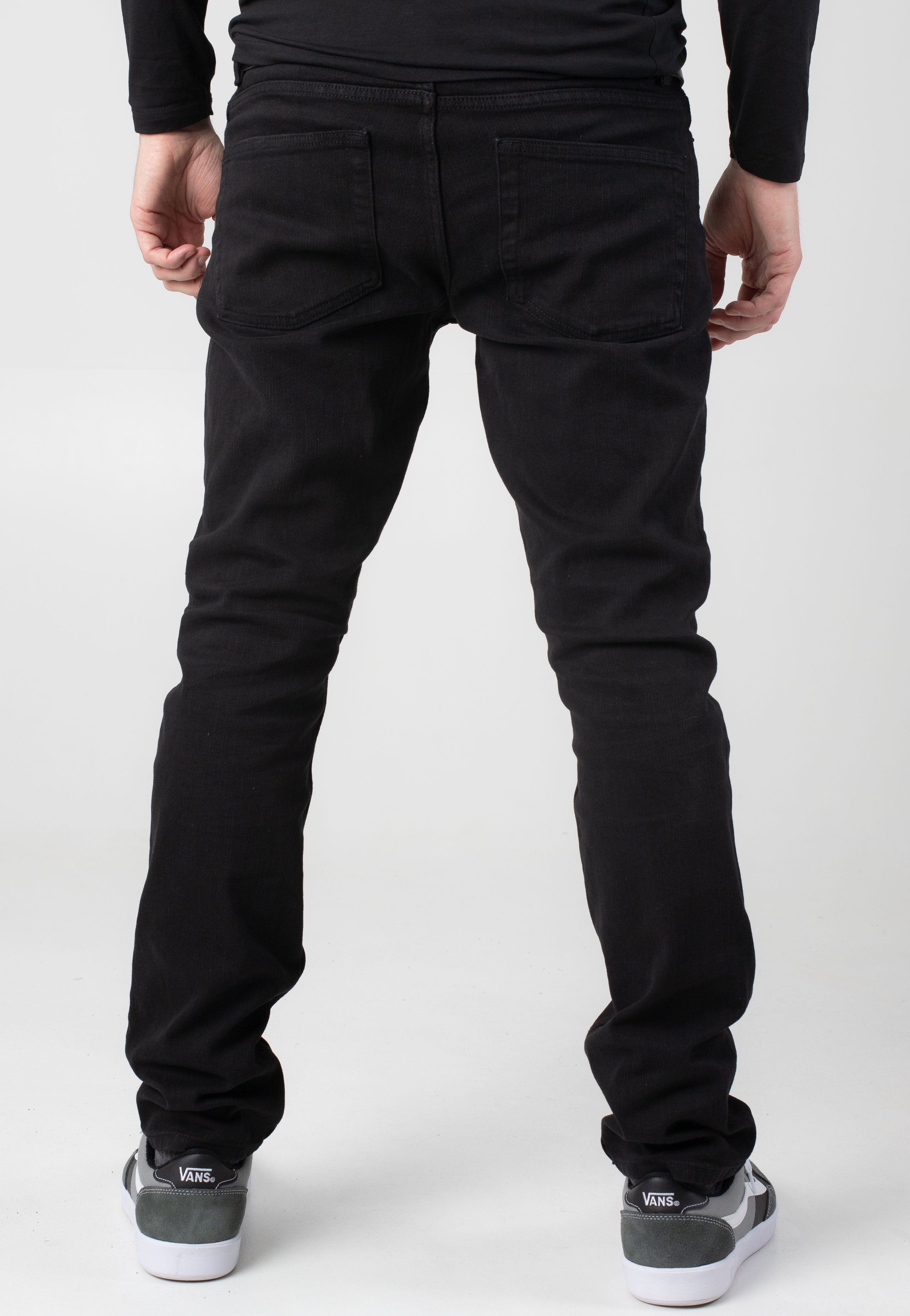 only-sons-loom-slim-jean-slim-homme-noir-denim image 3