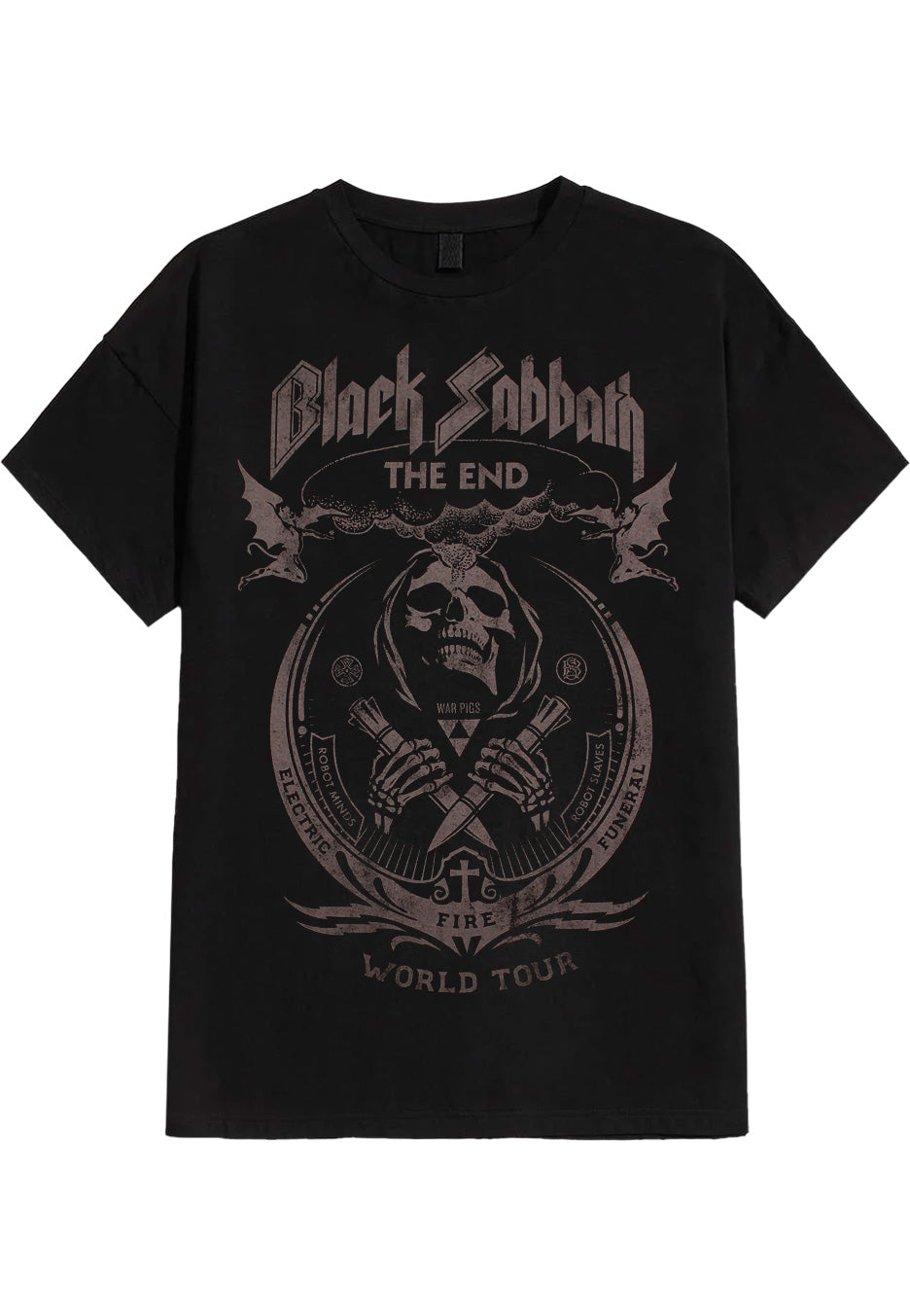 black-sabbath-the-end-mushroom-cloud-t-shirt-noir-l-metal image 1