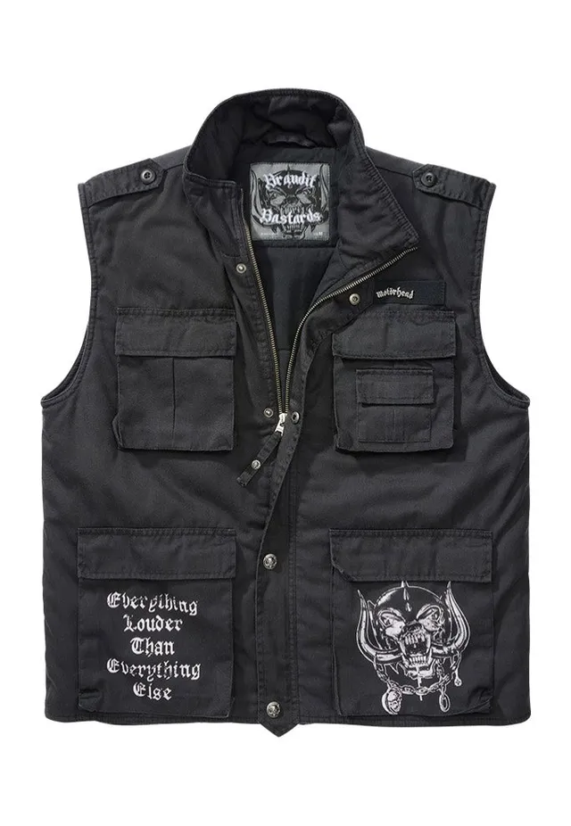 mot-rhead-ranger-gilet-homme-noir-brandit image 1