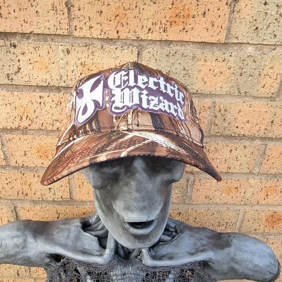 783punx-electric-wizard-casquette-baseball-leaf-camo-phosphorescent image 4