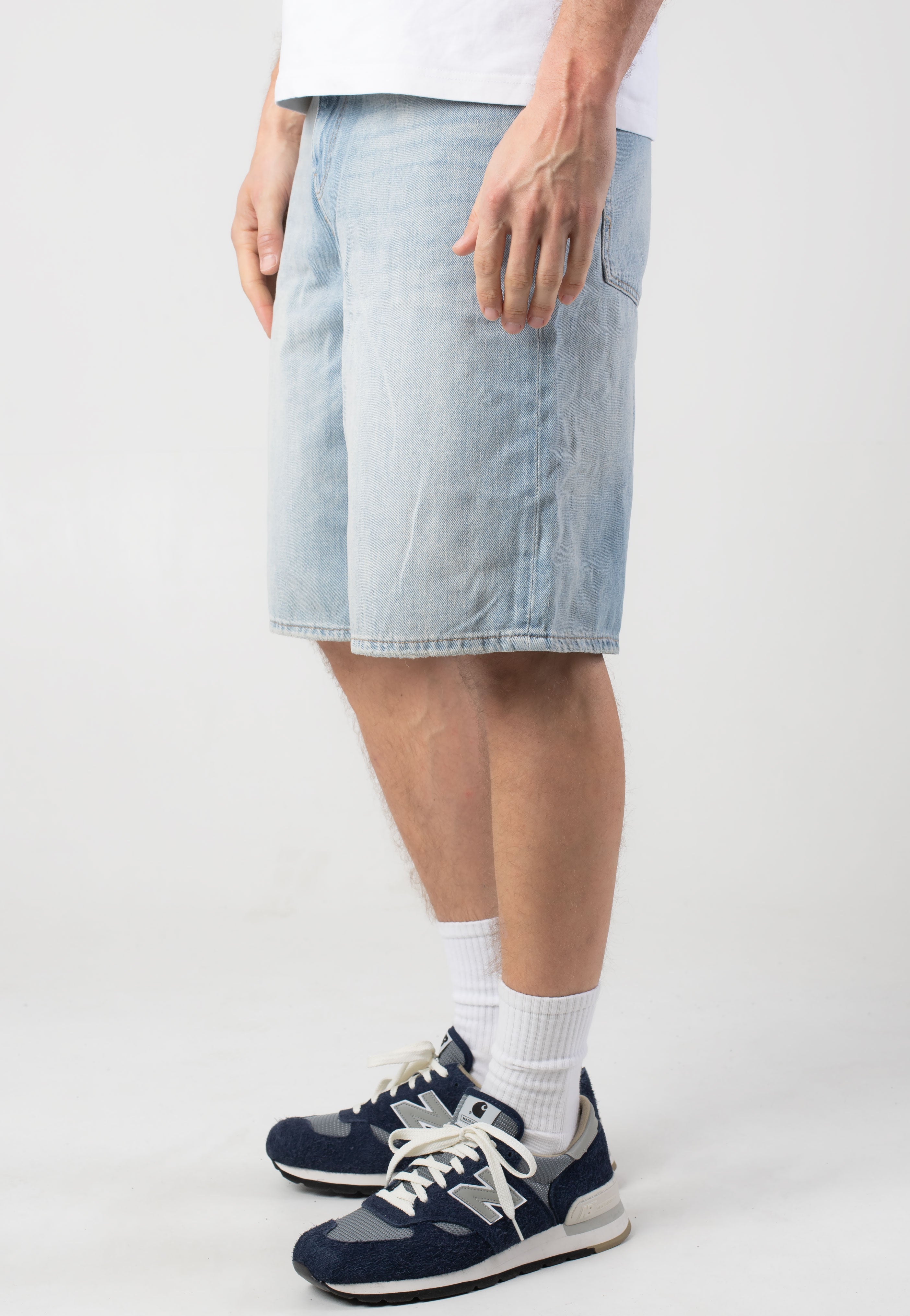 only-sons-carl-ball-short-jean-bleu-clair-s-xl image 2