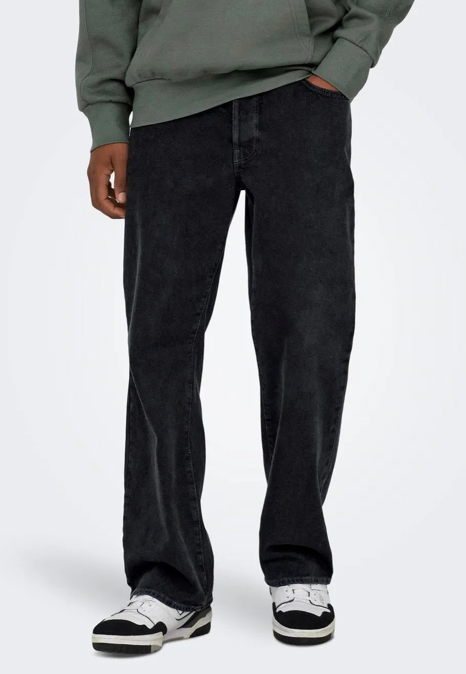 only-sons-fade-loose-jean-noir-washed-black image 1