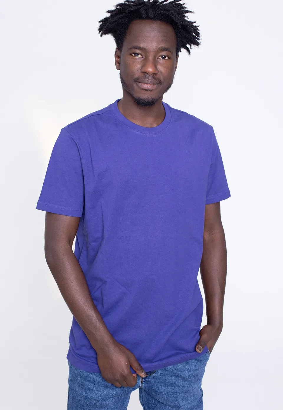 urban-classics-basic-bluelight-t-shirt-homme-bleu image 1