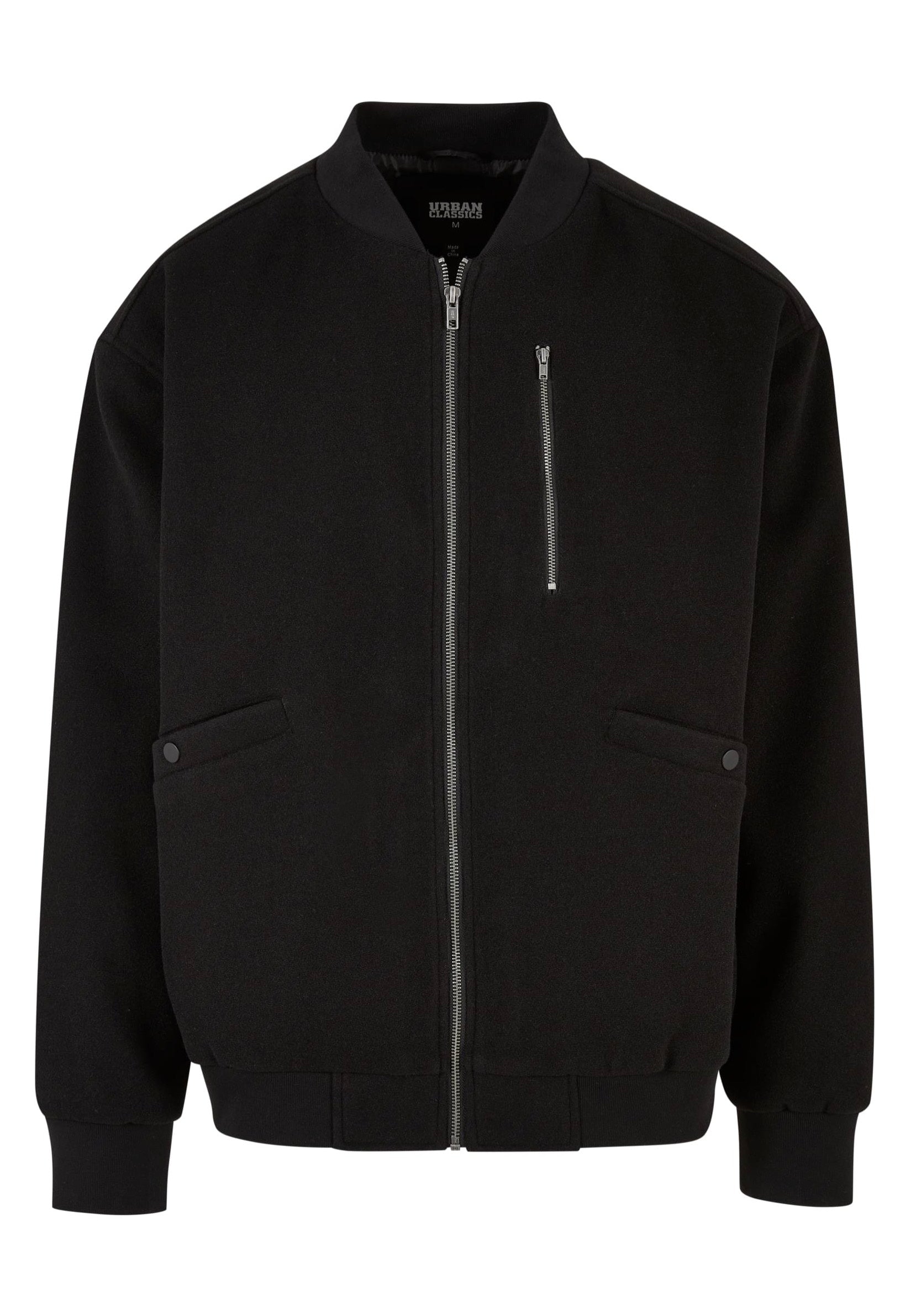 urban-classics-bomber-blouson-veste-homme-noir image 7