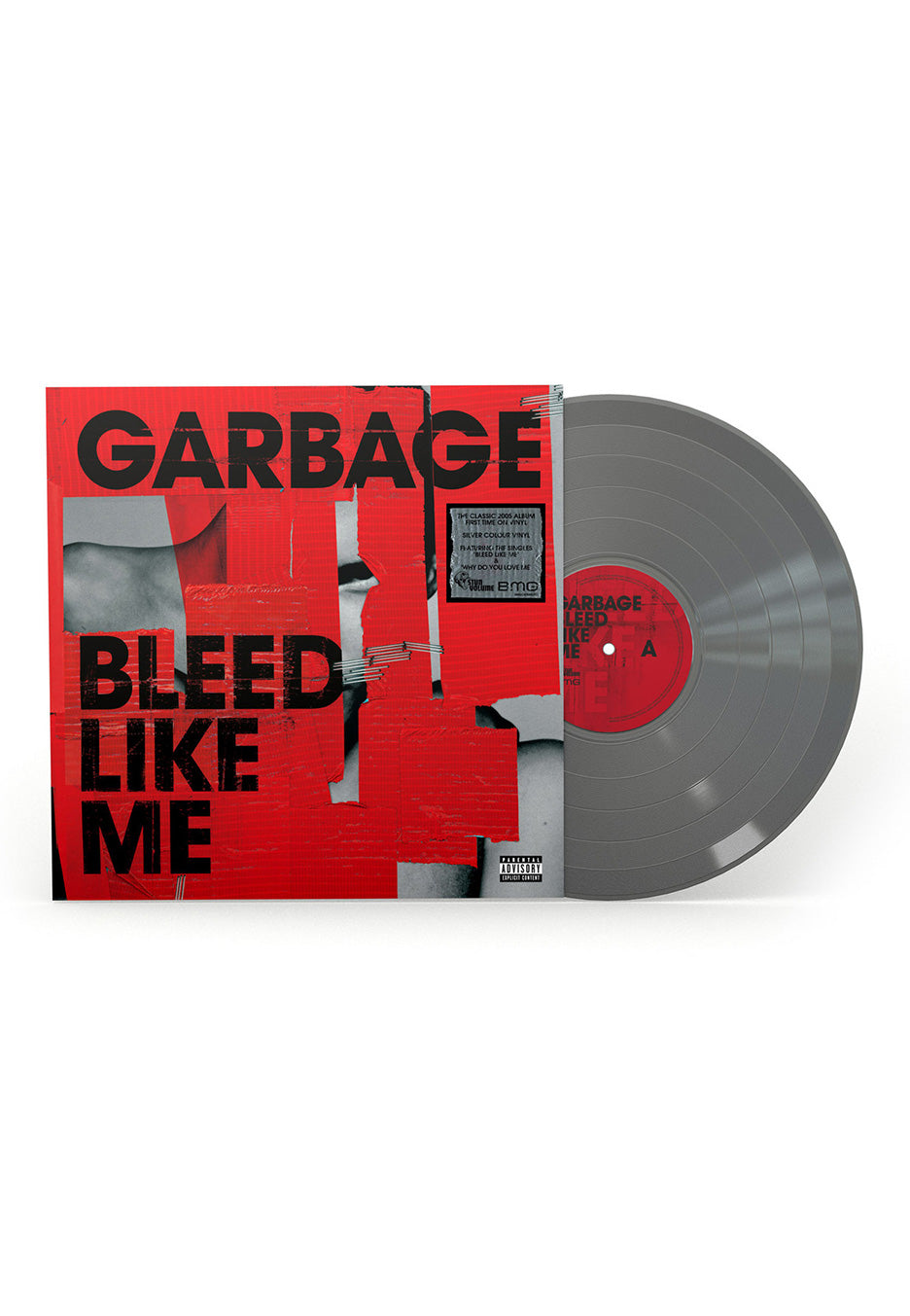 garbage-bleed-like-me-vinyle-argent-remaster-2024 image 1