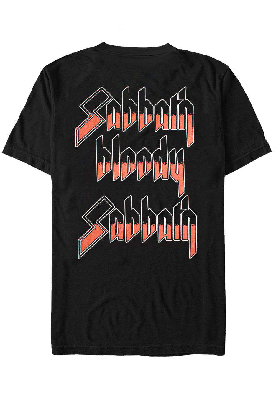black-sabbath-bloody-sabbath-t-shirt-noir-taille-l image 2