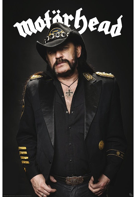 mot-rhead-lemmy-maxi-poster-noir image 1
