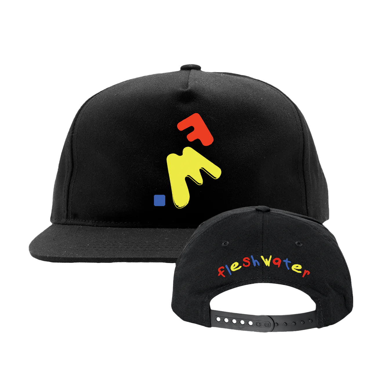fleshwater-fm-casquette-snapback-brod-e image 1