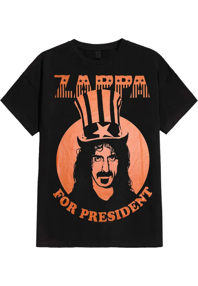 frank-zappa-for-president-t-shirt-noir image 1