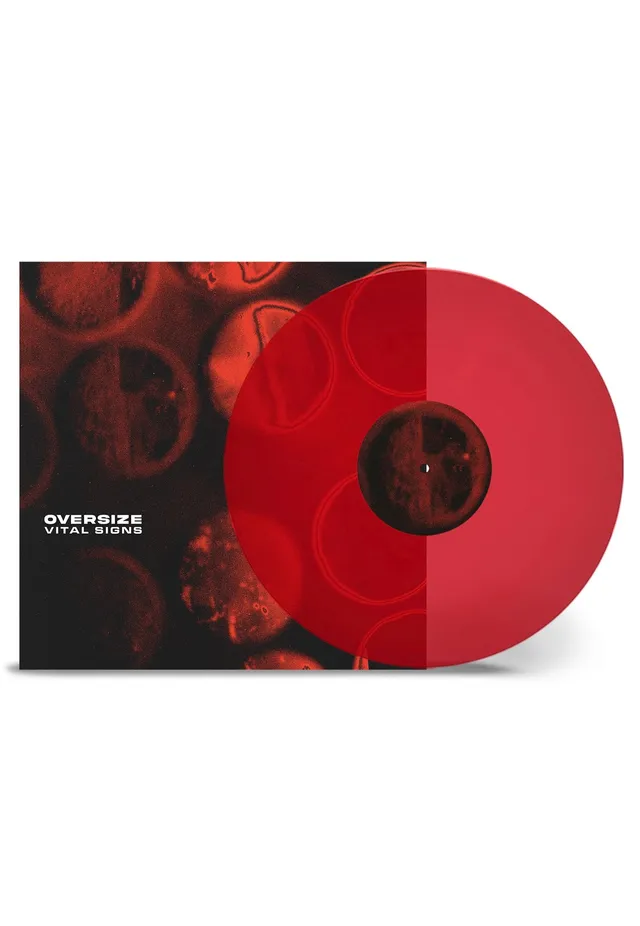 oversize-vital-signs-vinyle-rouge-transparent-limit image 1
