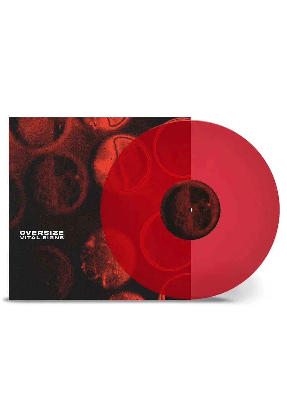 oversize-vital-signs-vinyle-rouge-transparent-limit image 1