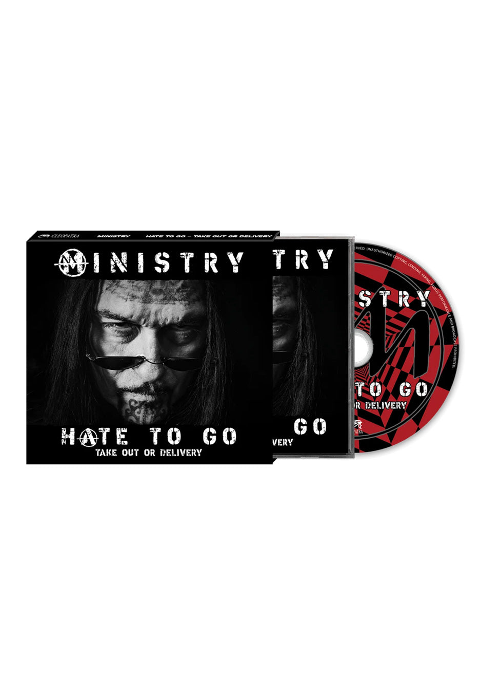 ministry-hate-to-go-cd-take-out-or-delivery-metal-industriel image 1