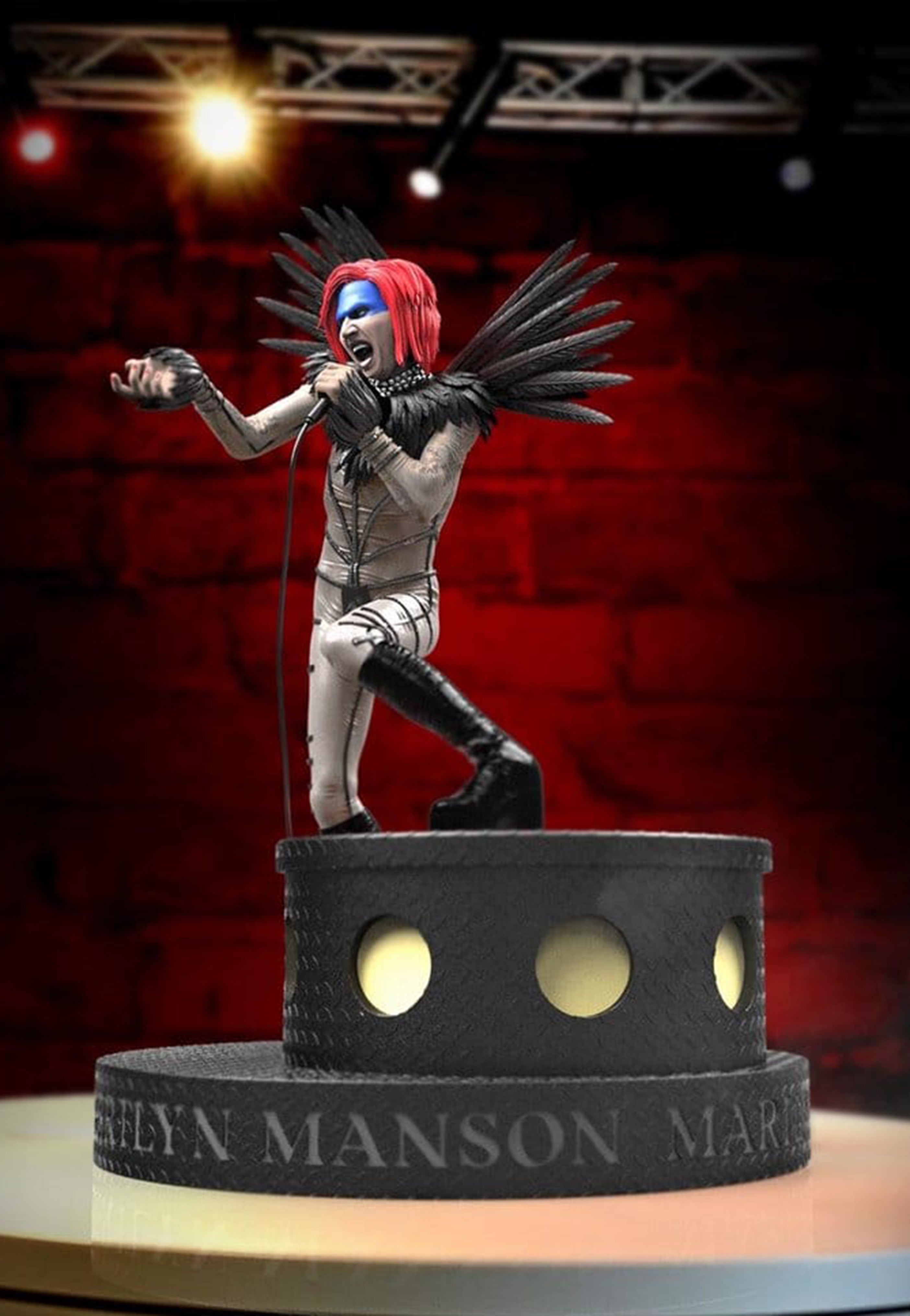 marilyn-manson-ii-rock-iconz-statue-collector-multicolore image 2