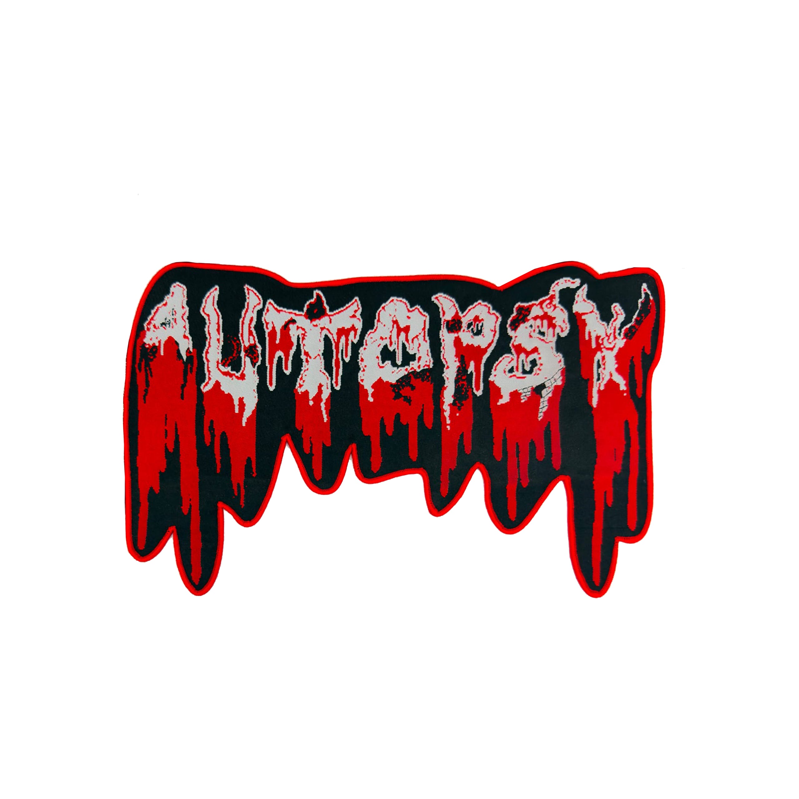 autopsy-logo-patch-oversize-tiss-bordure-noire image 4