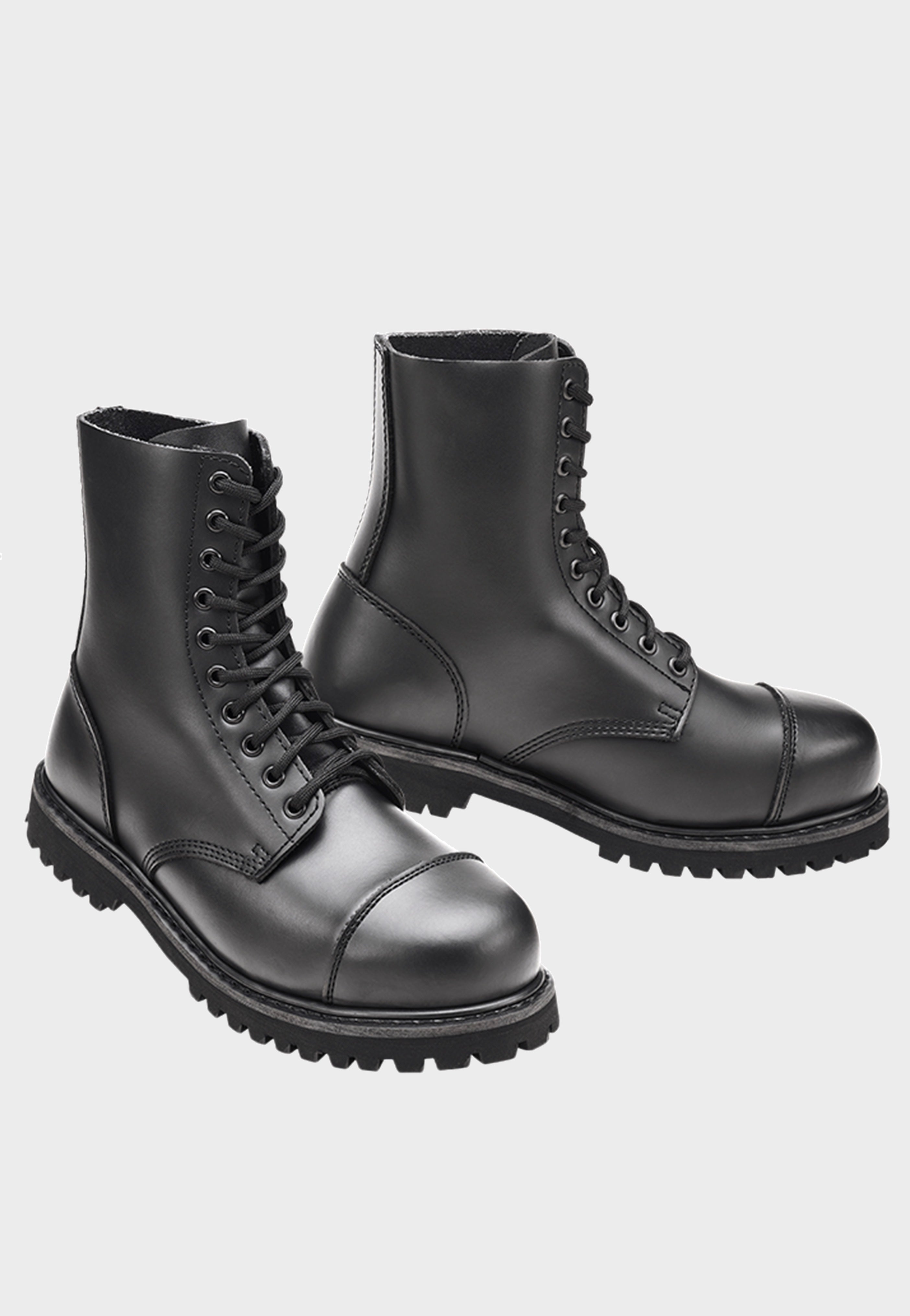 brandit-vegantom-10-eyelett-boots-montantes-noires-vegan image 2