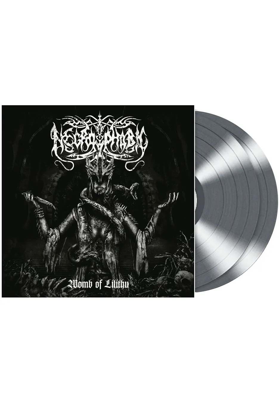necrophobic-womb-of-lilithu-double-vinyle-argent-death-metal image 1