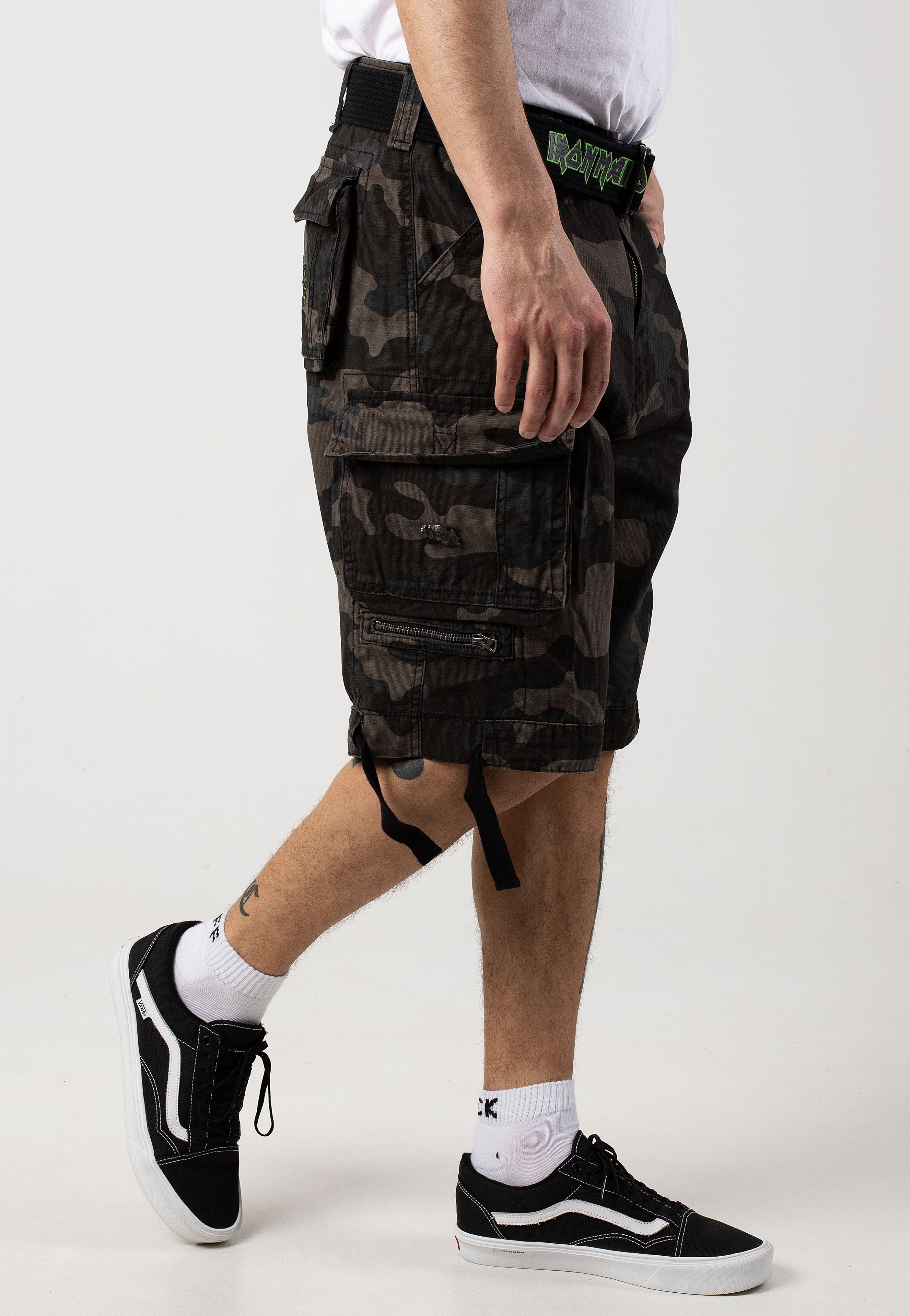 iron-maiden-number-of-the-beast-short-cargo-darkcamo image 4