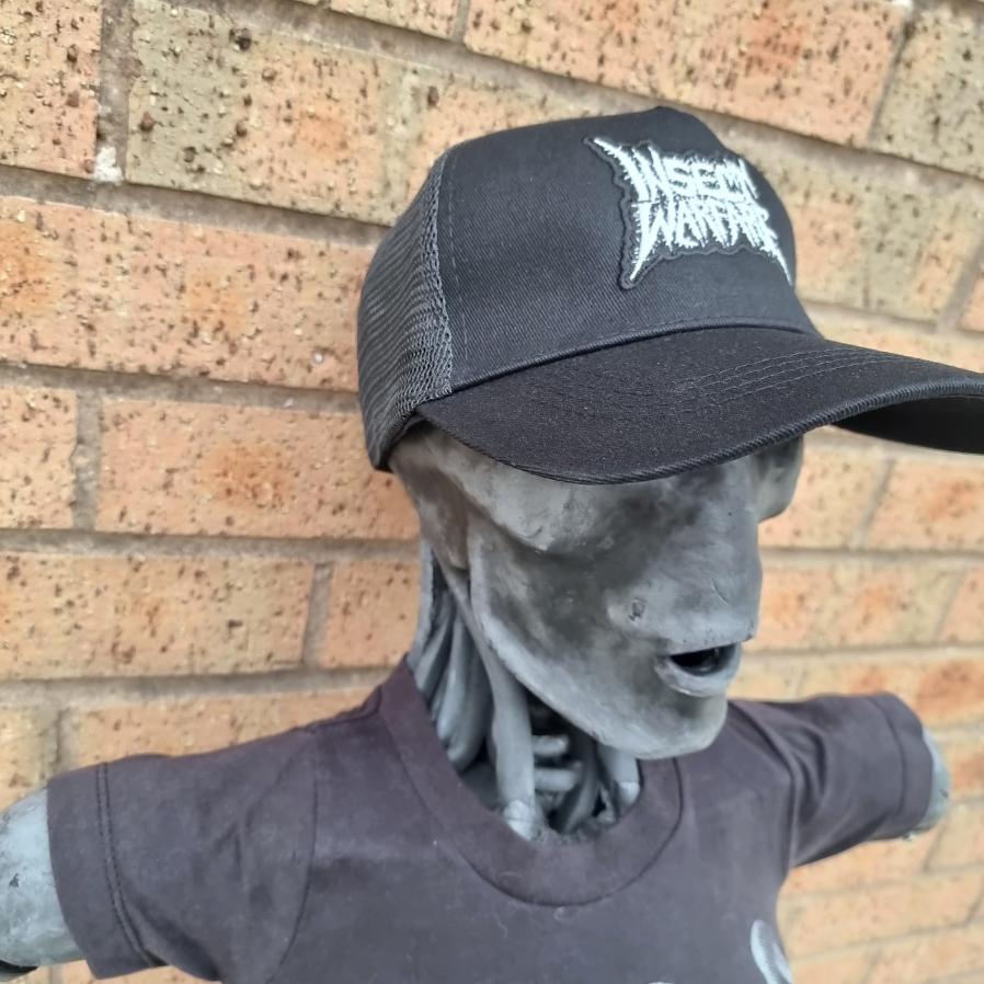 insect-warfare-logo-casquette-trucker-grise-phosphorescente image 2