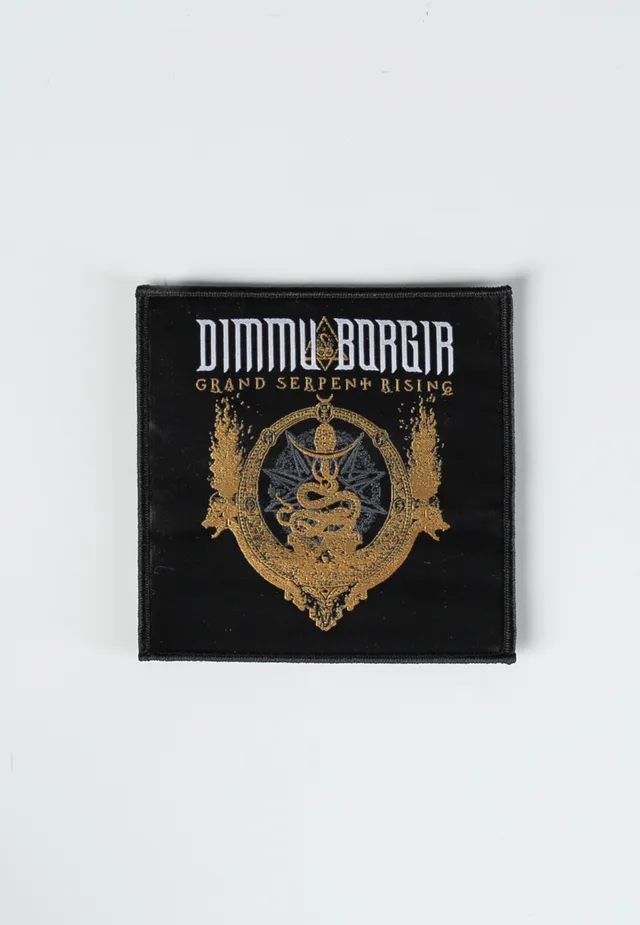 dimmu-borgir-grand-serpent-rising-patch-cusson-noir image 1