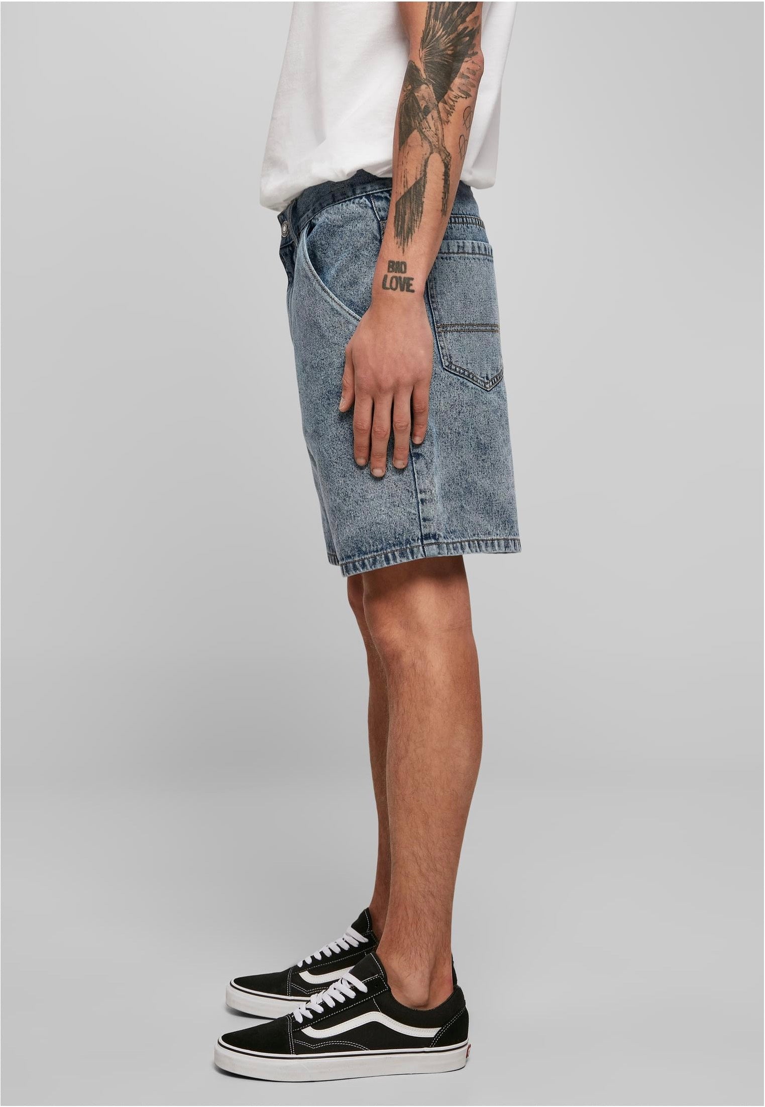 urban-classics-organic-denim-bermuda-short-homme-bleu-w32 image 3