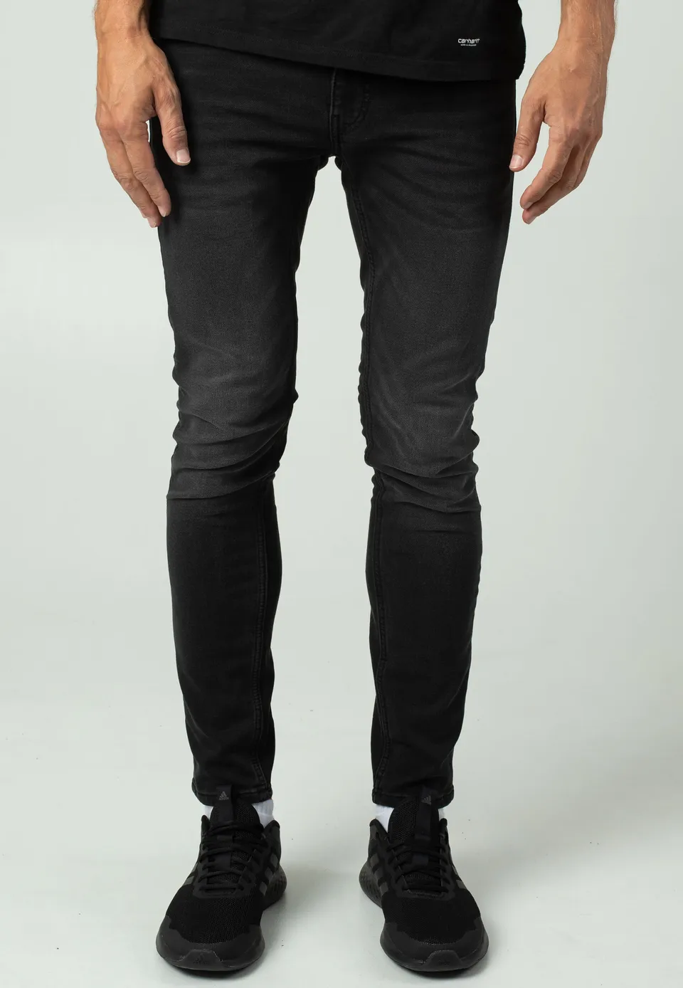 only-sons-warp-skinny-jogg-jean-noir-washed-black-denim image 1
