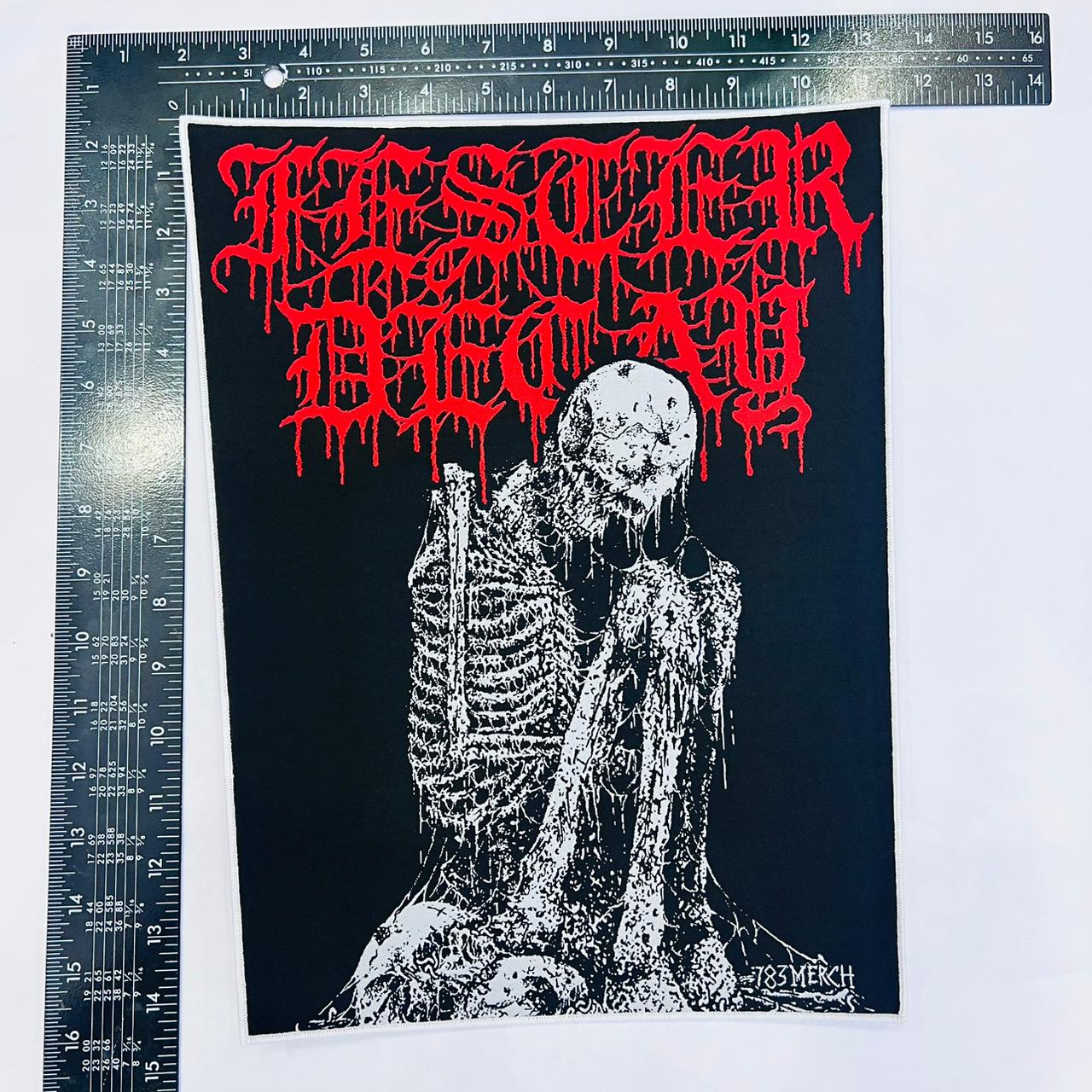 festerdecay-from-the-dark-tomb-backpatch-tiss-bord-noir image 5