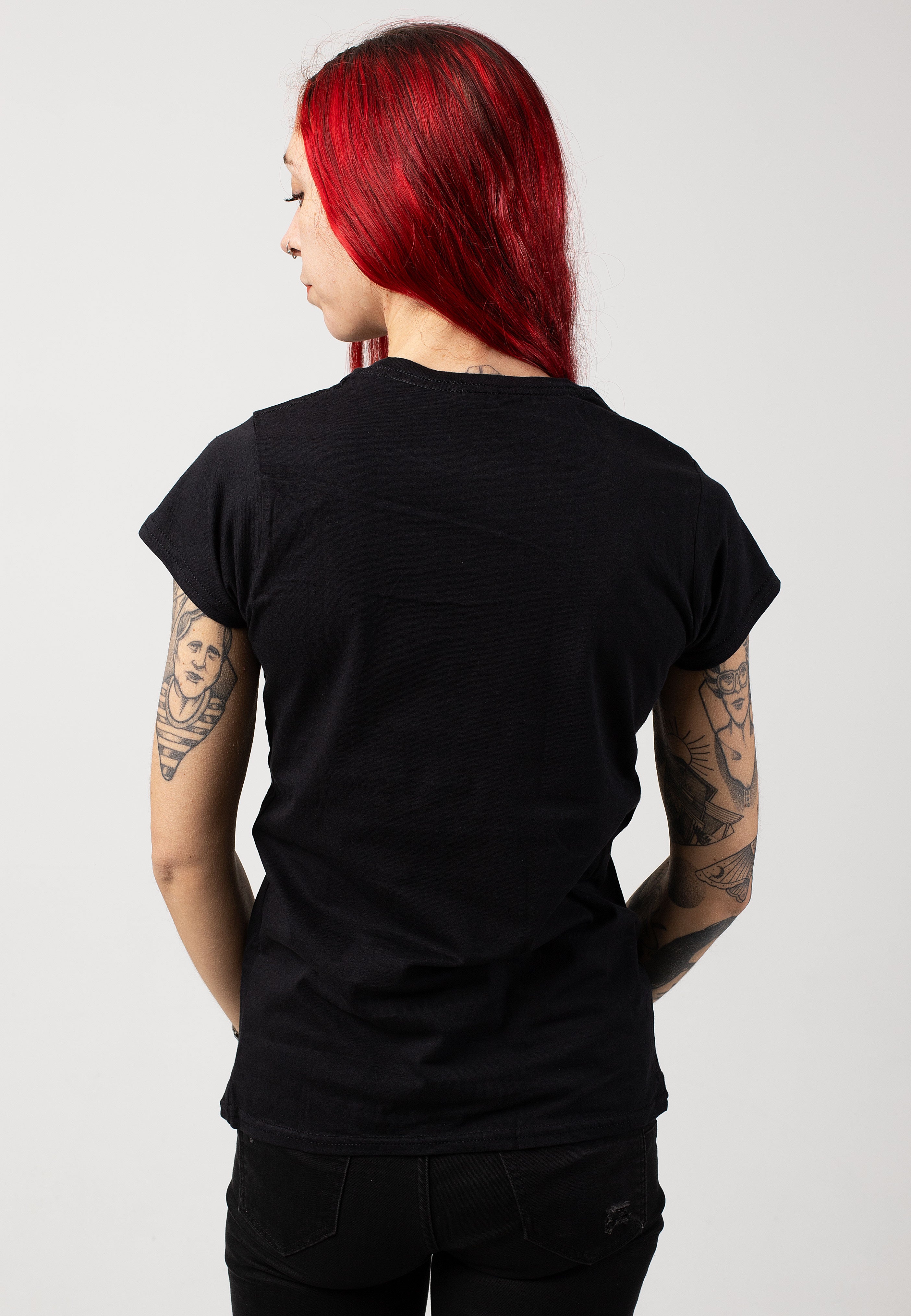 slayer-eagle-t-shirt-femme-noir-taille-m image 2