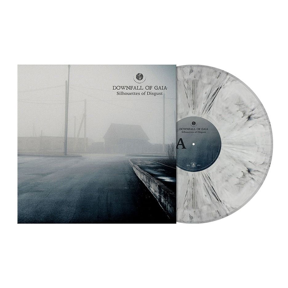 downfall-of-gaia-silhouettes-of-disgust-lp-marbr-ltd-500 image 1
