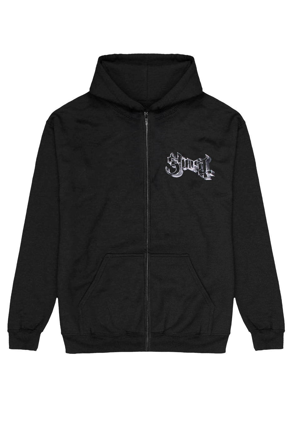 ghost-in-perpetua-sweat-zipp-noir-taille-m-manches-longues image 1