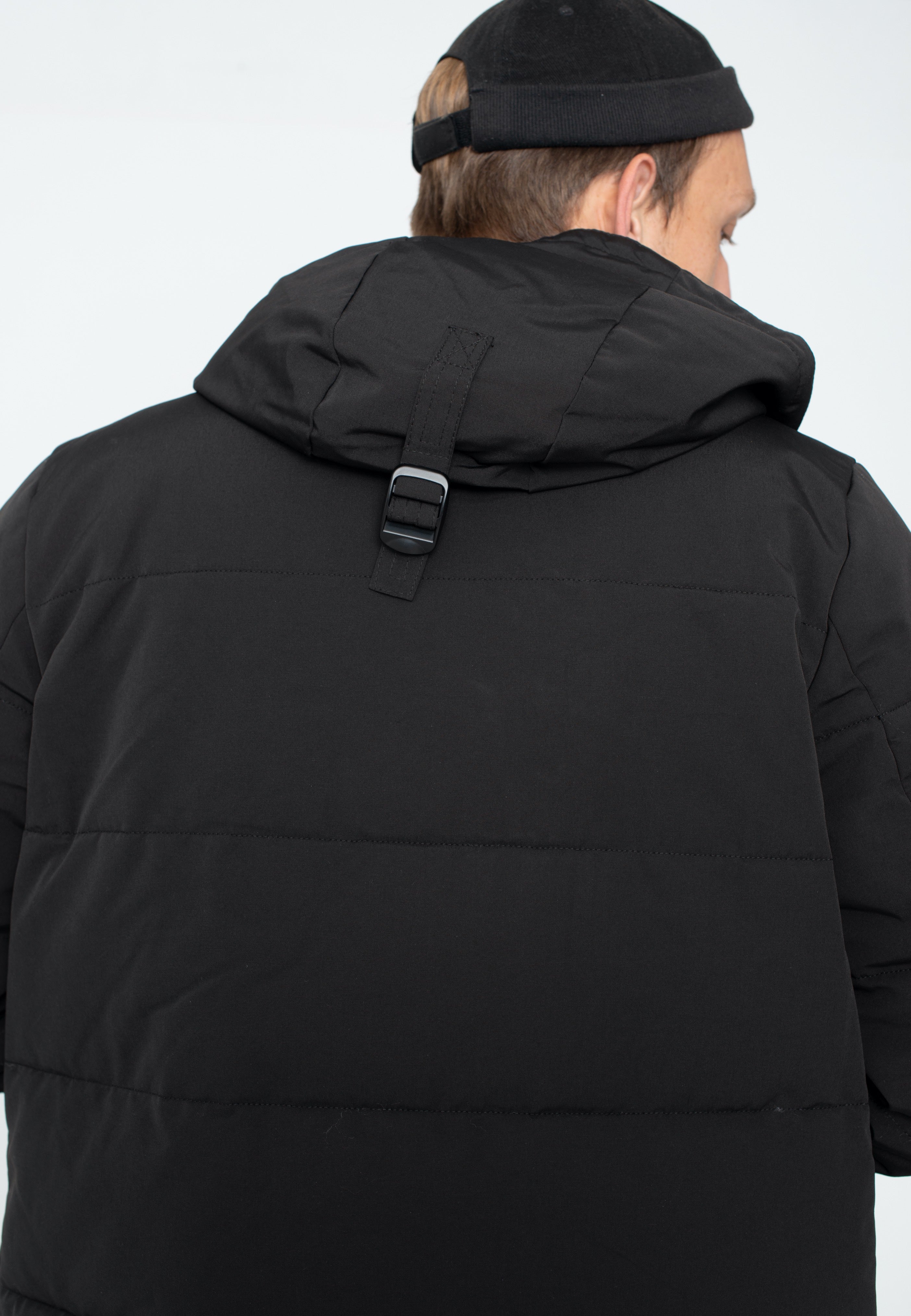 vintage-industries-glenn-veste-noire-homme-hiver image 5